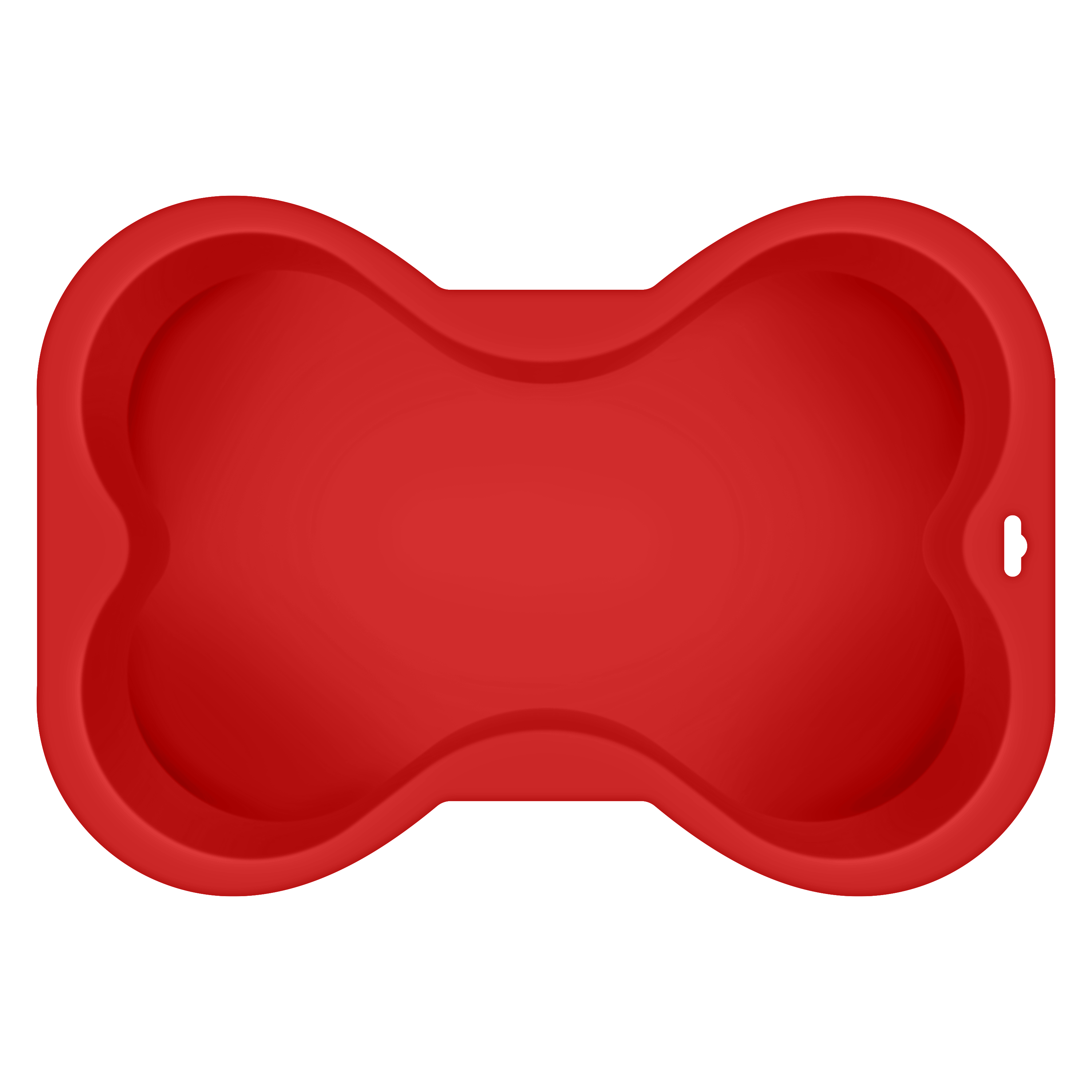 Puppy Cake LLC - Dog Bone Shaped Silicone Cake Pan: Pink